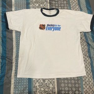 Vintage NHL ‘Hockey is for everyone’ single stitch tee size XL